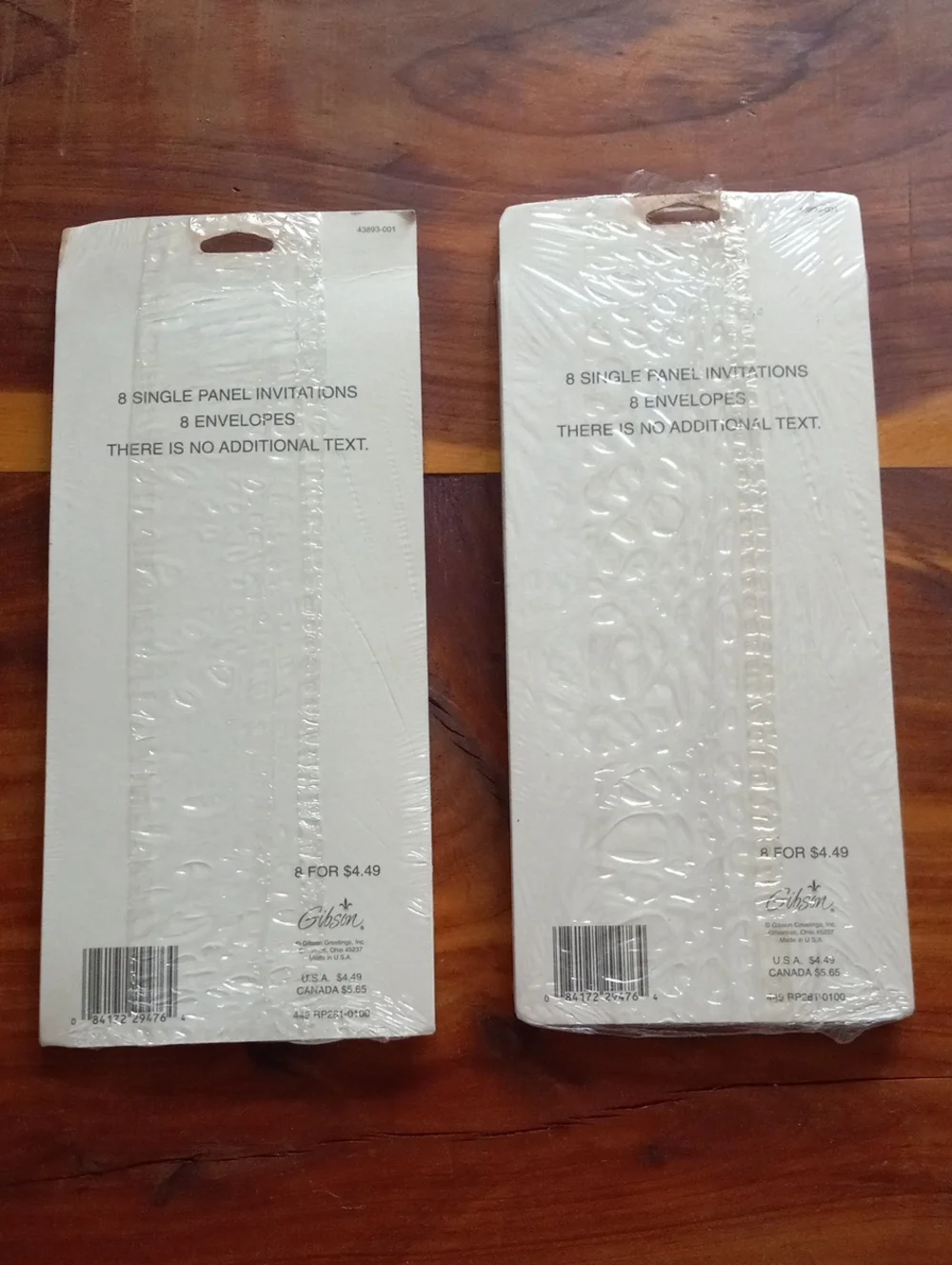 Vintage 40th Birthday Courtroom Subpoena Invitations 2 Packs